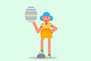 Characters Easter Illustration Graphics