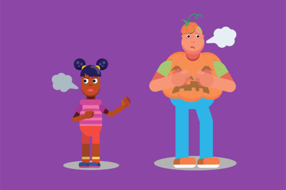 Characters of Angry Kids with Costume – A Designer's Review