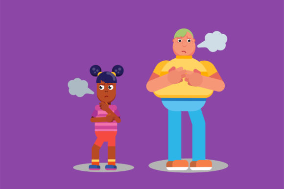 Characters of Boy and Little Kid