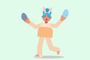 Cute Character Vector Illustration for Selling Graphics and Illustrations