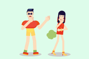 Disgusting Character Vector Graphics & Illustrations