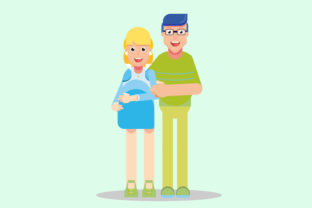 Family Characters Vector: Illustrations & Graphics Review