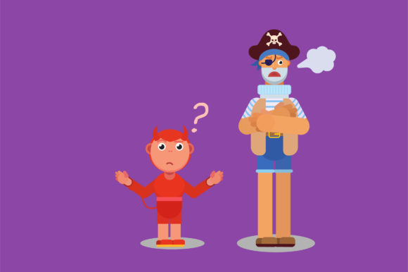 Halloween Characters Vector Graphics & Illustrations Review
