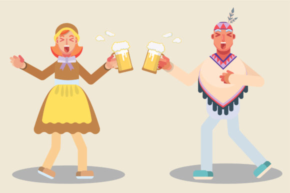 Thanksgiving Celebrations Graphics and Illustrations