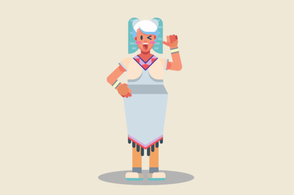 Thanksgiving Characters Graphics and Illustrations
