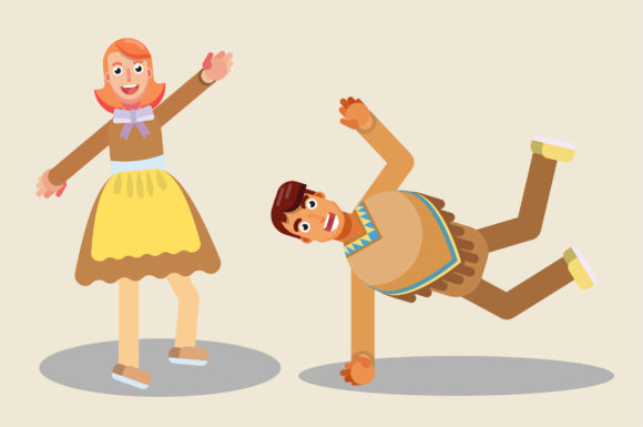 Thanksgiving Characters in Graphics and Illustrations
